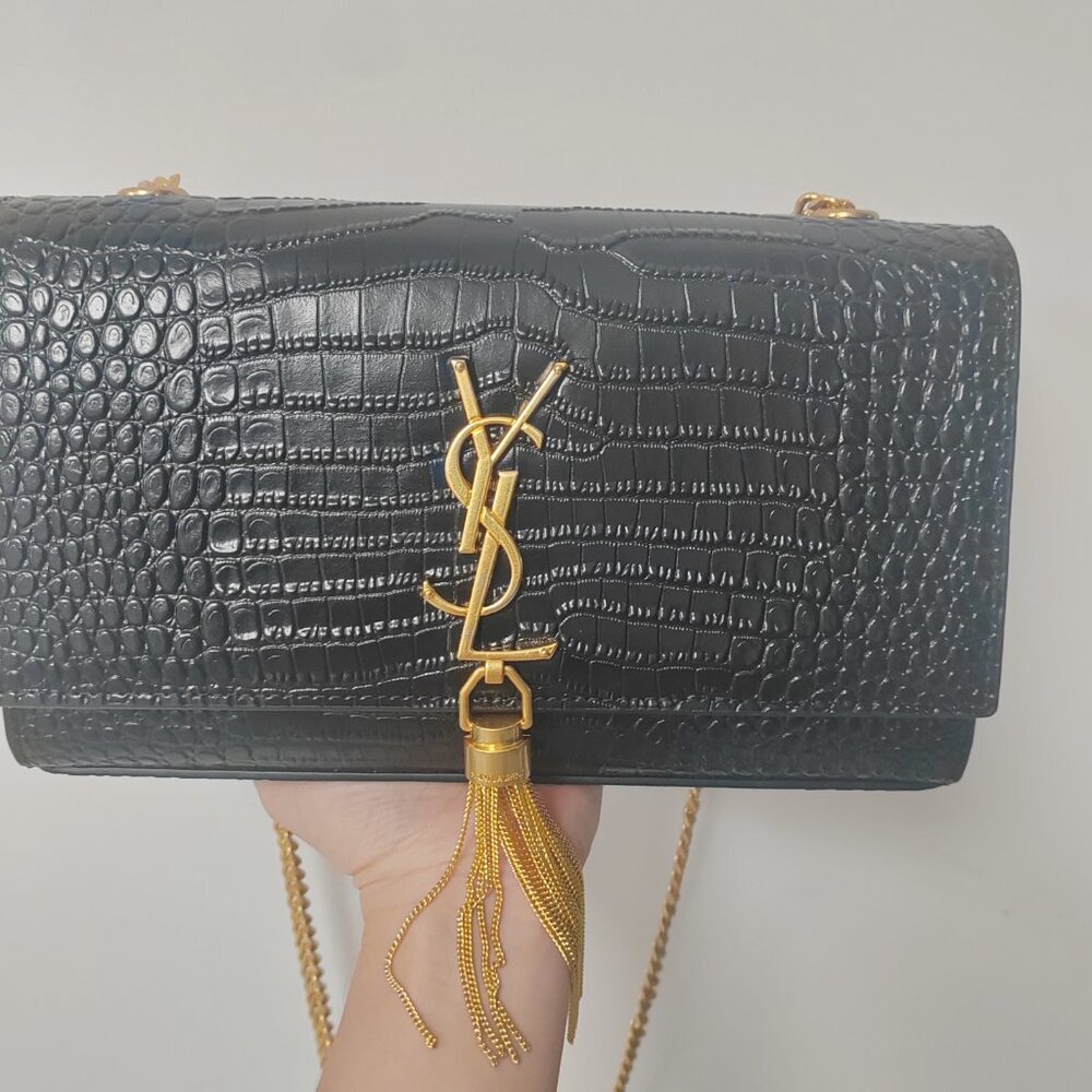 Yves Saint Laurent Black shoulder bag
